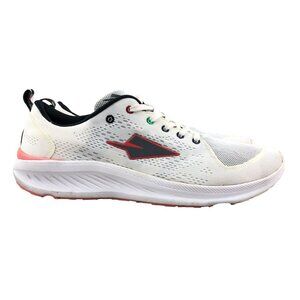 Enda Men's Size 11D Secretary Bird All White Lace-Up Running Sneakers Shoes